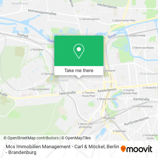 Карта Mcs Immobilien Management - Carl & Möckel
