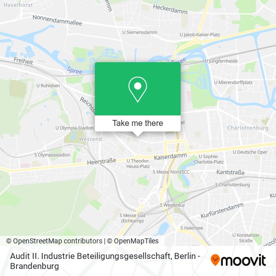 Audit II. Industrie Beteiligungsgesellschaft map