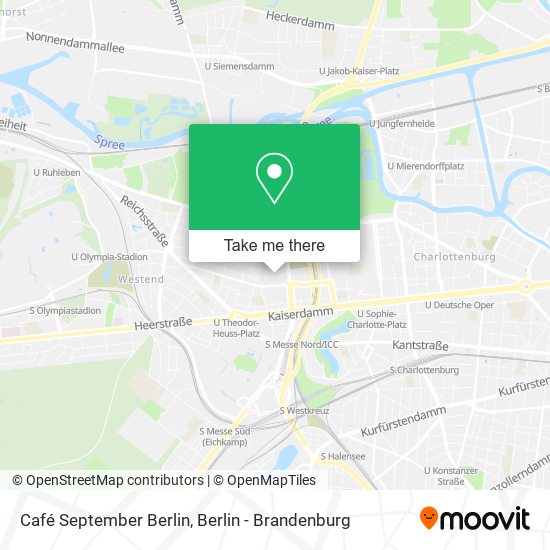 Café September Berlin map