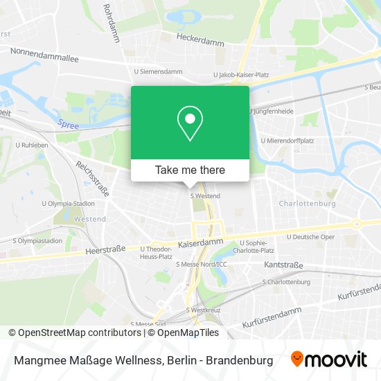 Mangmee Maßage Wellness map
