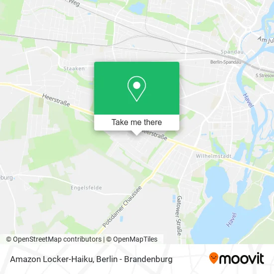 Карта Amazon Locker-Haiku
