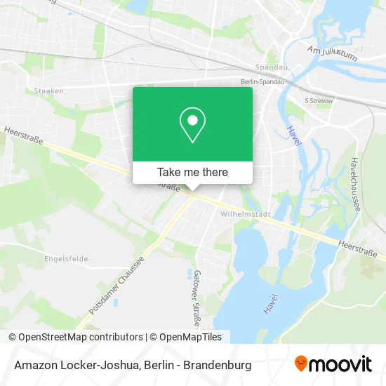 Карта Amazon Locker-Joshua
