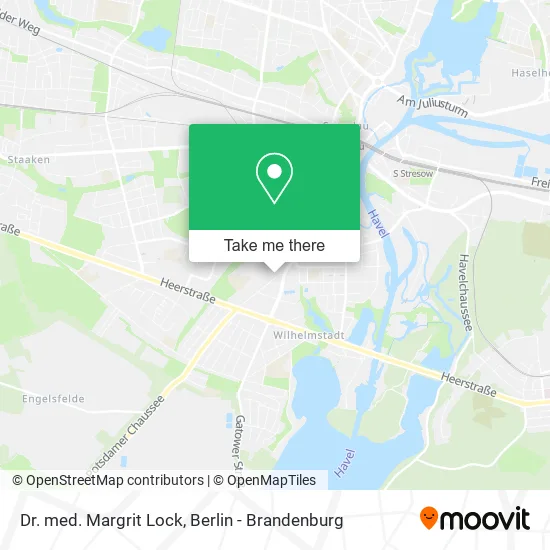 Карта Dr. med. Margrit Lock