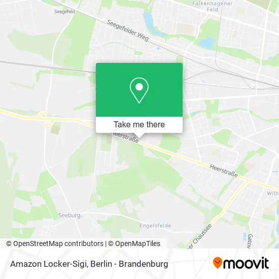 Карта Amazon Locker-Sigi