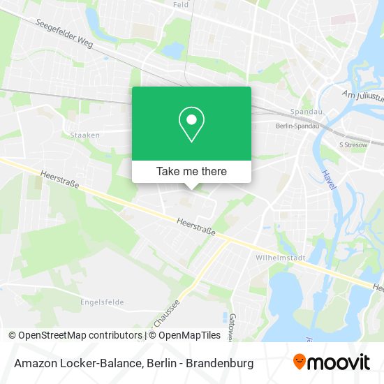 Amazon Locker-Balance map