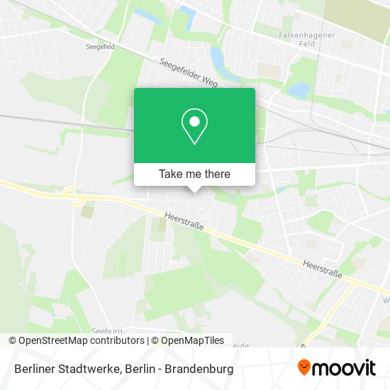 Berliner Stadtwerke map