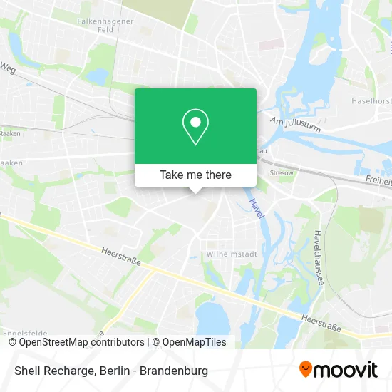 Shell Recharge map