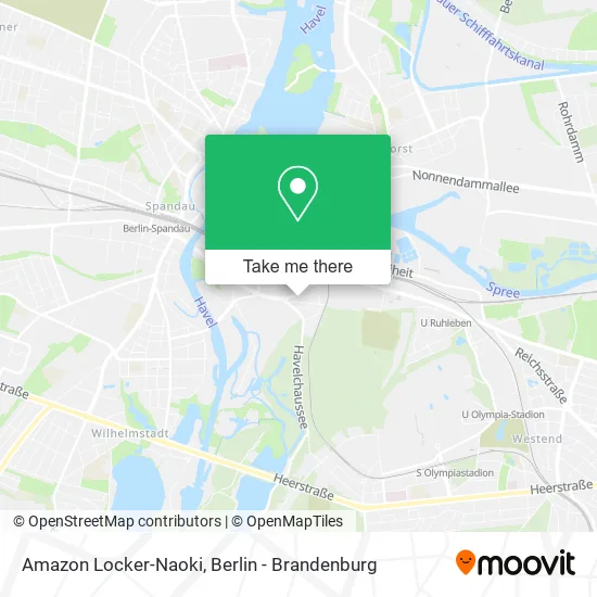 Карта Amazon Locker-Naoki