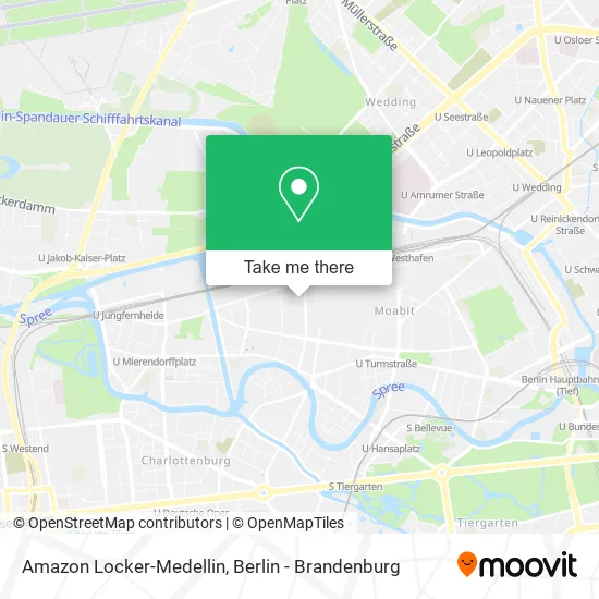 Карта Amazon Locker-Medellin