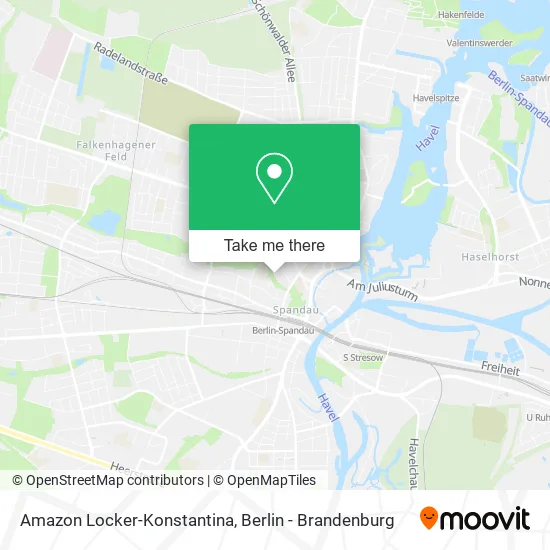 Карта Amazon Locker-Konstantina