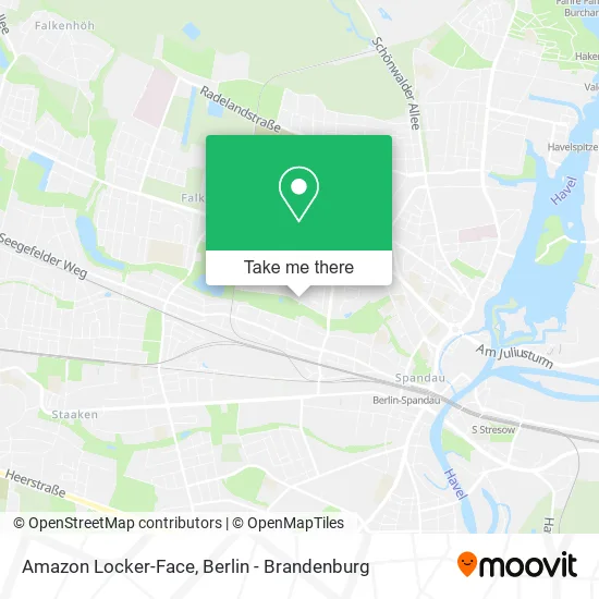 Карта Amazon Locker-Face