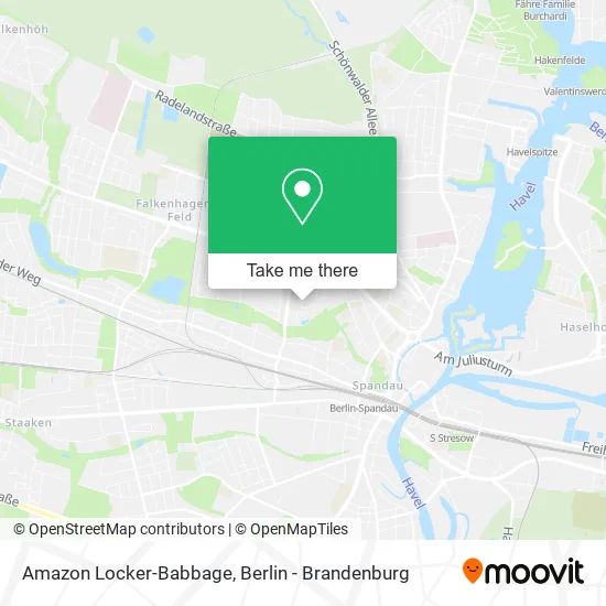 Карта Amazon Locker-Babbage