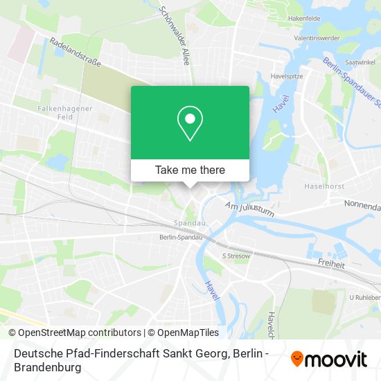 Deutsche Pfad-Finderschaft Sankt Georg map