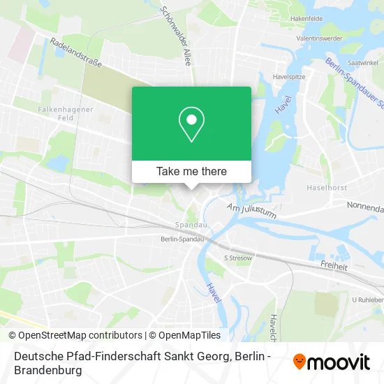 Карта Deutsche Pfad-Finderschaft Sankt Georg