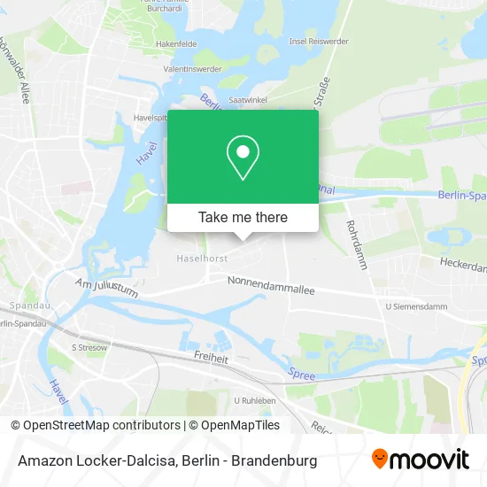 Карта Amazon Locker-Dalcisa