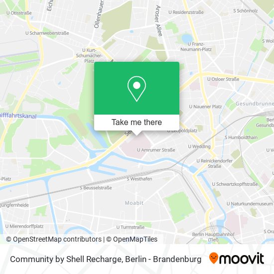 Community by Shell Recharge map