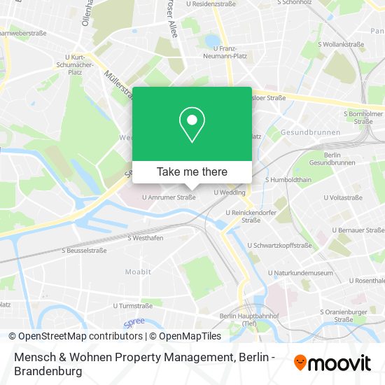 Mensch & Wohnen Property Management map