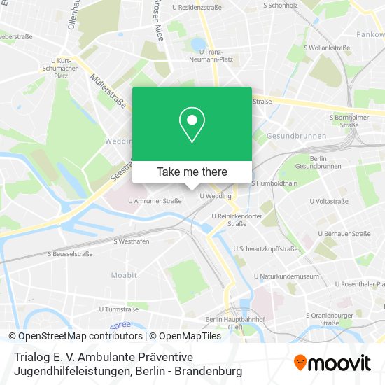 Trialog E. V. Ambulante Präventive Jugendhilfeleistungen map
