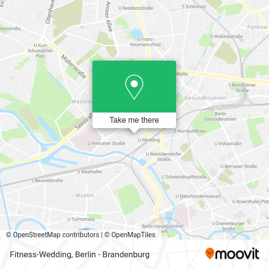Fitness-Wedding map