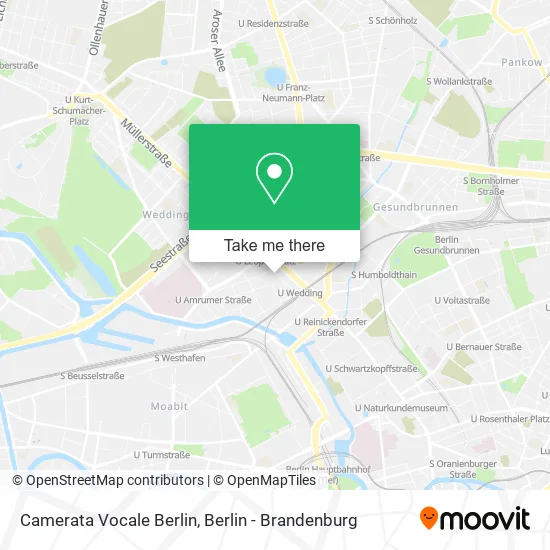 Camerata Vocale Berlin map