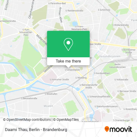 Карта Daami Thau