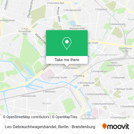 Leo Gebrauchtwagenhandel map