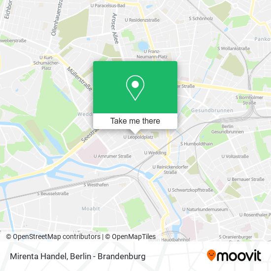 Карта Mirenta Handel