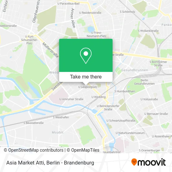 Asia Market Atti map