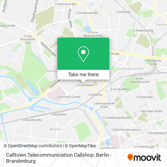 Calltown Telecommunication Callshop map