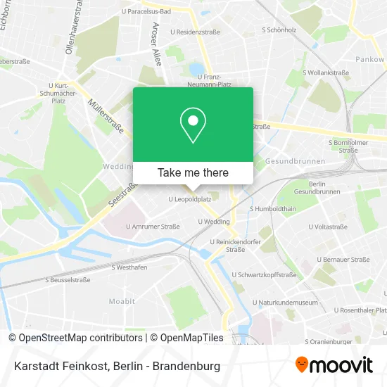 Karstadt Feinkost map