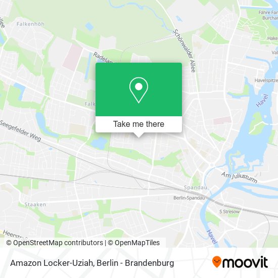 Amazon Locker-Uziah map