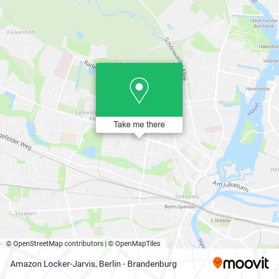 Amazon Locker-Jarvis map