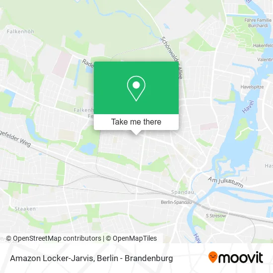 Карта Amazon Locker-Jarvis