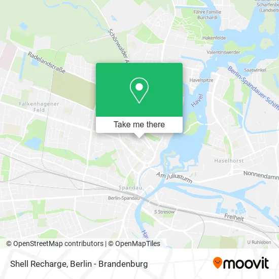 Карта Shell Recharge