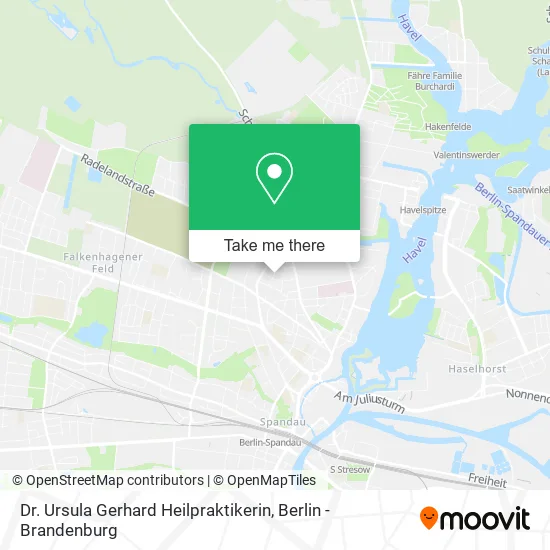 Карта Dr. Ursula Gerhard Heilpraktikerin