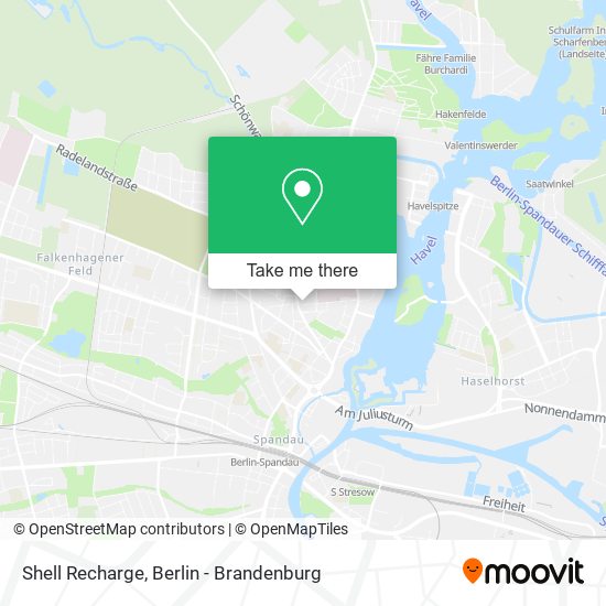 Shell Recharge map