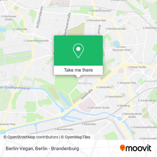 Berlin-Vegan map