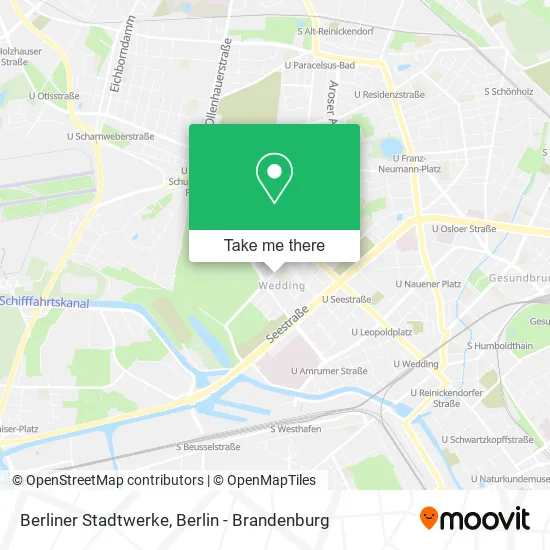 Berliner Stadtwerke map