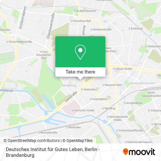 Deutsches Institut für Gutes Leben map