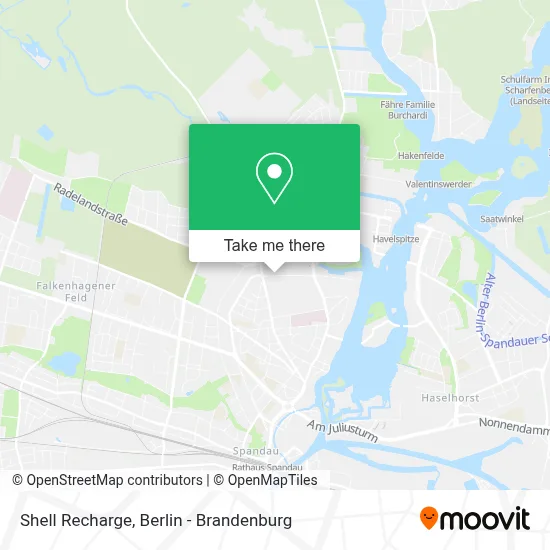Shell Recharge map