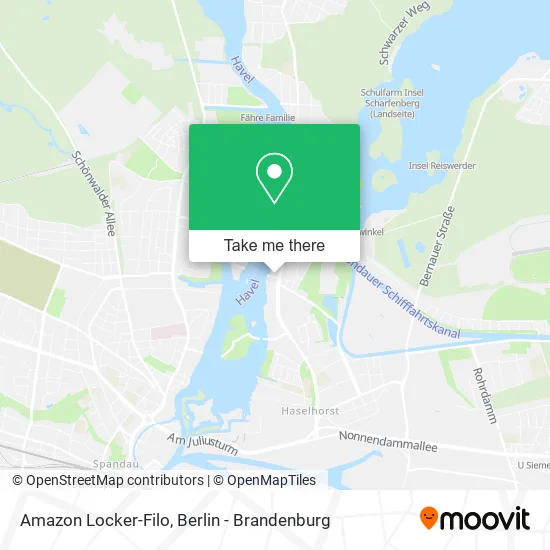 Карта Amazon Locker-Filo