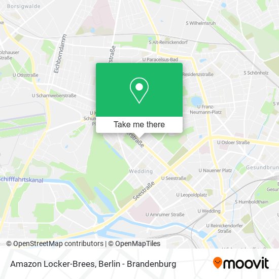 Amazon Locker-Brees map