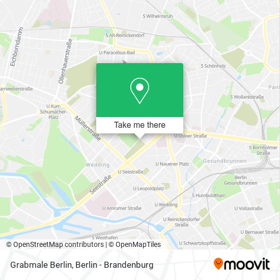 Карта Grabmale Berlin