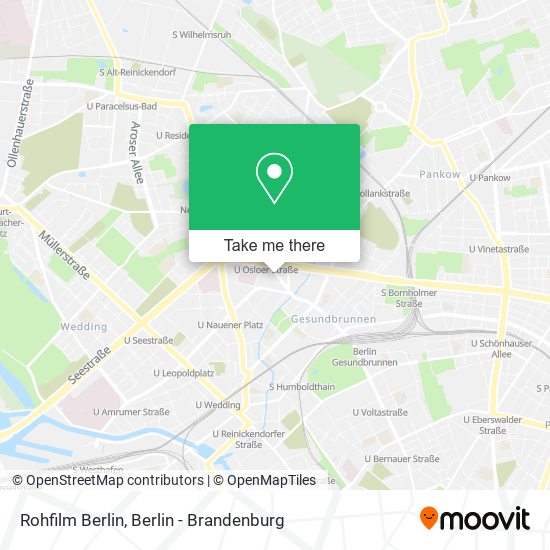 Карта Rohfilm Berlin