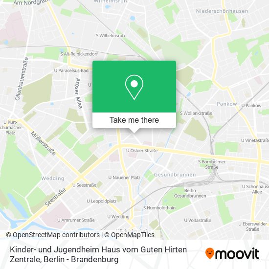 Kinder- und Jugendheim Haus vom Guten Hirten Zentrale map