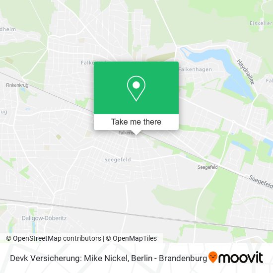 Devk Versicherung: Mike Nickel map