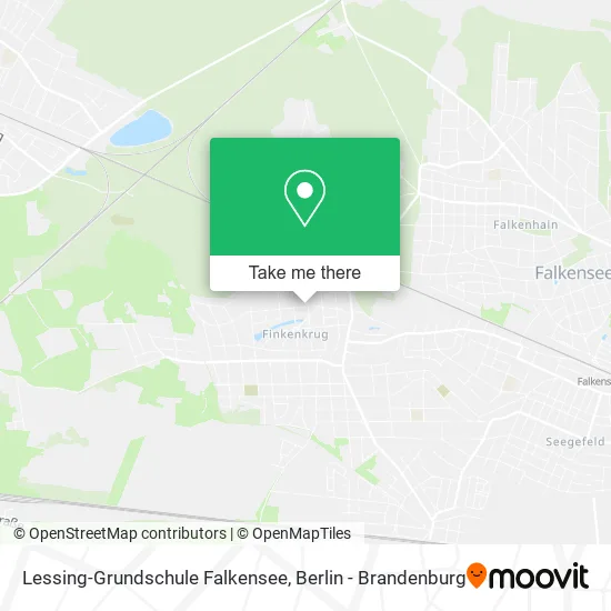 Карта Lessing-Grundschule Falkensee