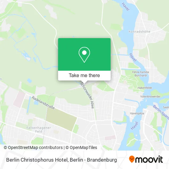 Карта Berlin Christophorus Hotel