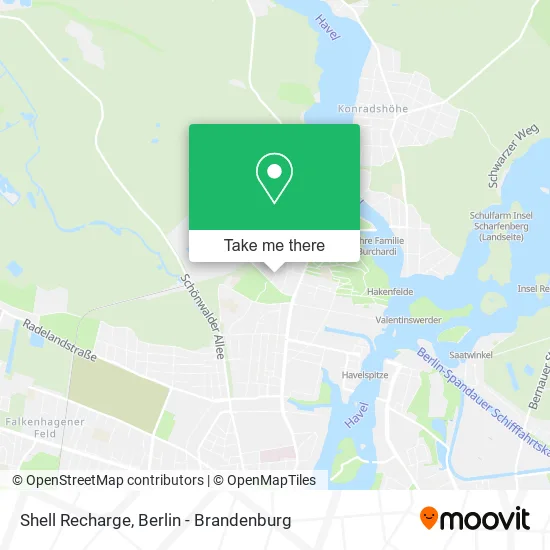 Карта Shell Recharge