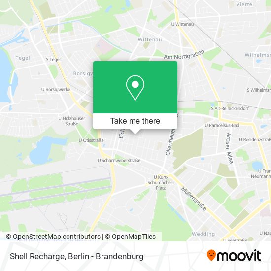 Shell Recharge map